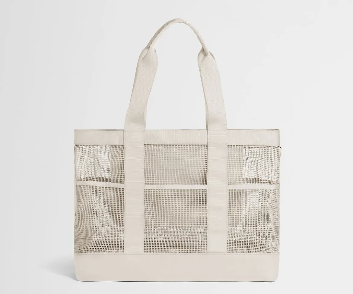 Beach Tote in Salt White