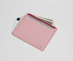Card Case in Flamingo Pink