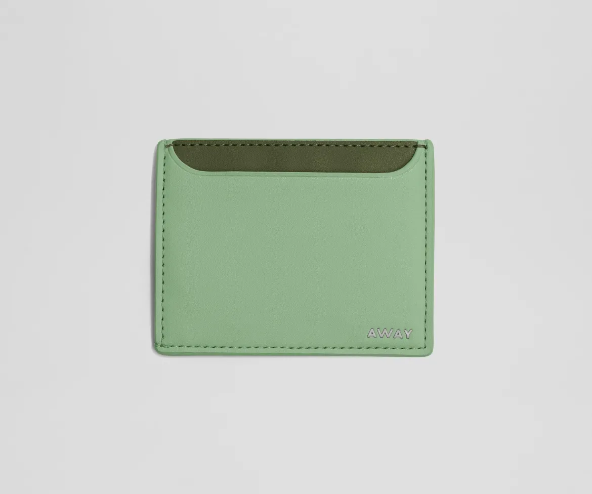 Card Case in Sea Green