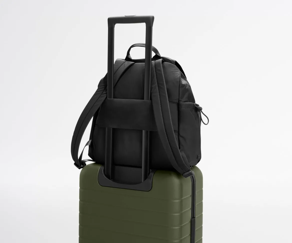 Featherlight Cargo Backpack in Jet Black