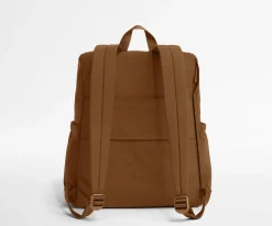 Featherlight Diaper Backpack in Amaro Brown