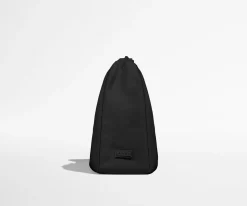 Featherlight Duo Crossbody in Jet Black