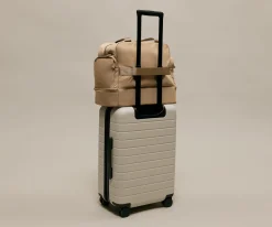 Featherlight Overnight Bag in Camel Brown