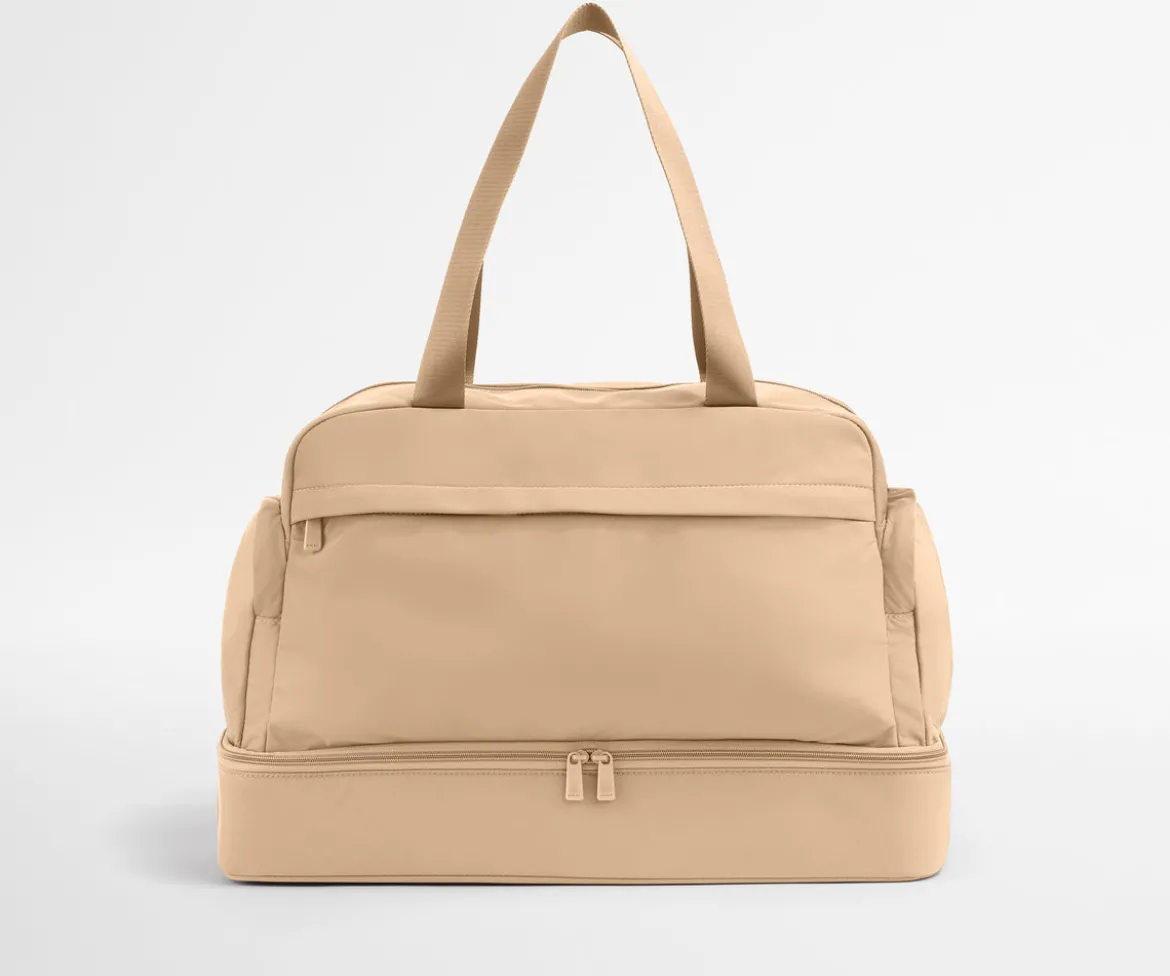 Featherlight Weekender in Camel Brown
