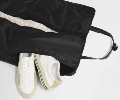 Garment Duffle in Jet Black