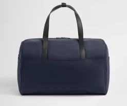 Garment Duffle in Navy Blue