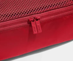 Insider Packing Cubes (Set of 4) in Cherry Red