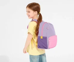 Kids Backpack in Butterfly Purple