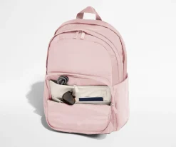 Large Featherlight Backpack in Blush Pink