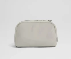 Large Toiletry Bag in Cloud Gray