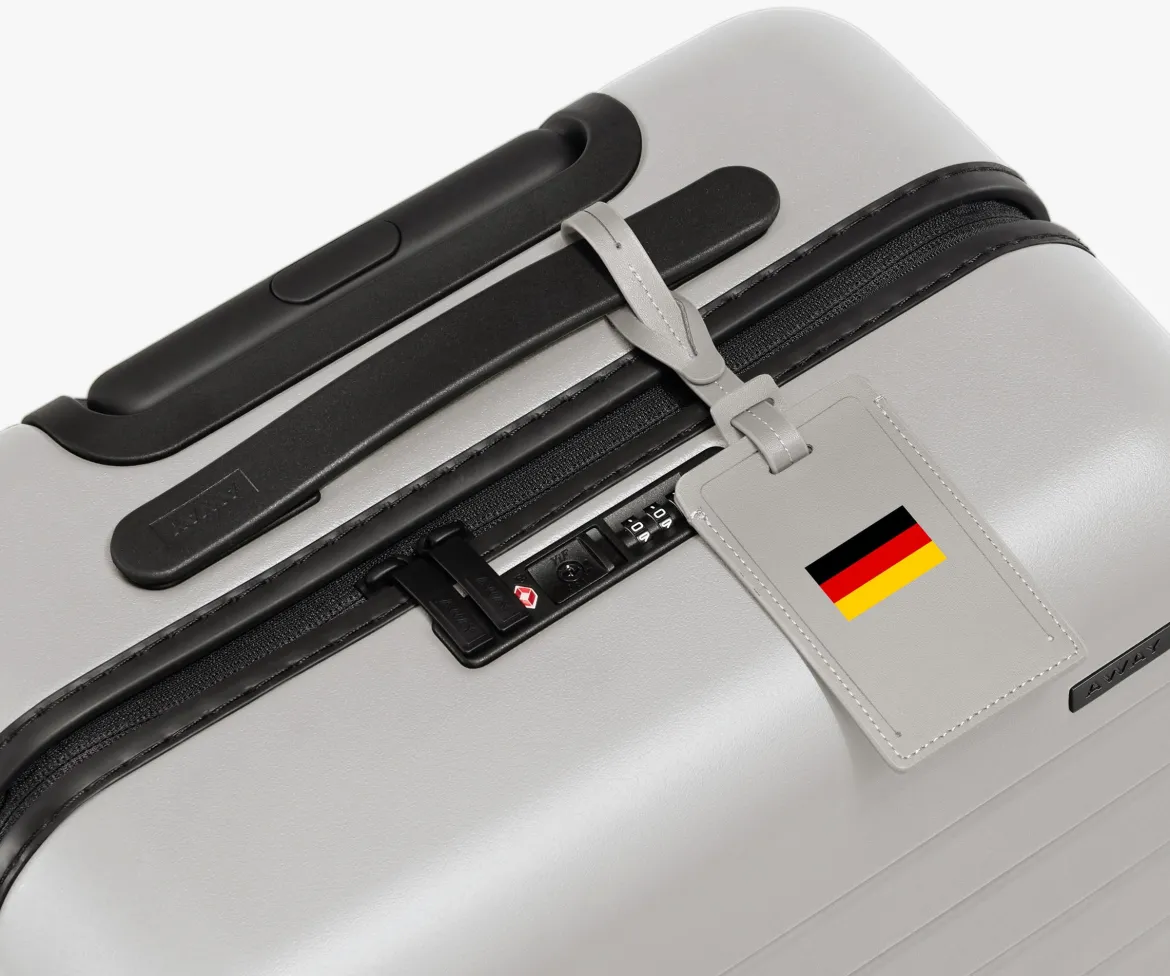 Match Day Luggage Tag in Germany (Flag)