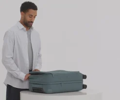 Softside Bigger Carry-On in Jet Black