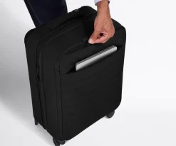 Softside Bigger Carry-On in Jet Black