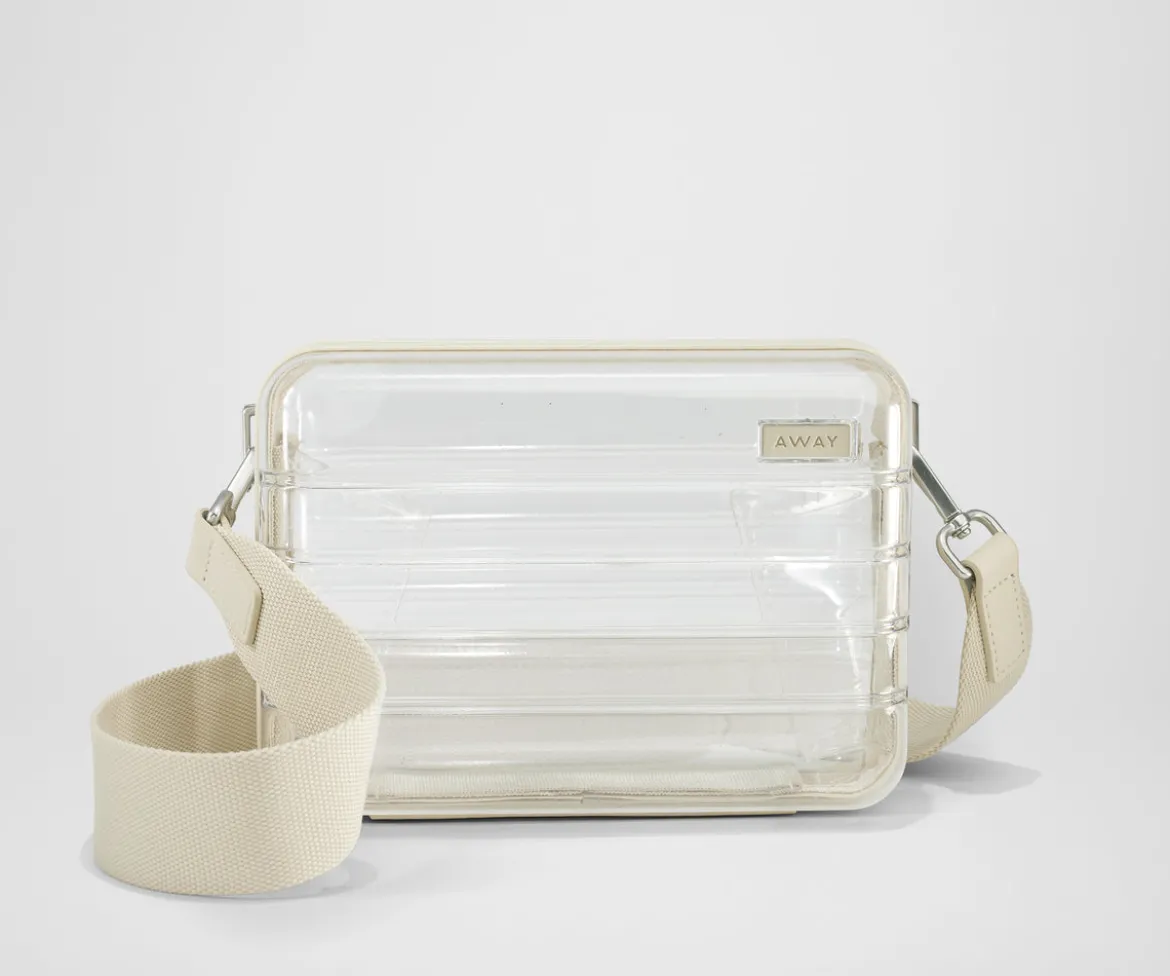 Stadium Bag in Clear/Salt White
