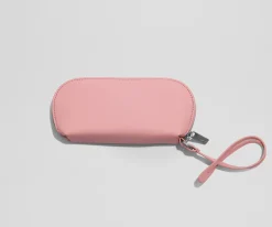 Sunglasses Pouch in Flamingo Pink