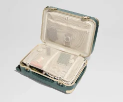 The Aluminum Edge Bigger Carry-On in Ivy Green