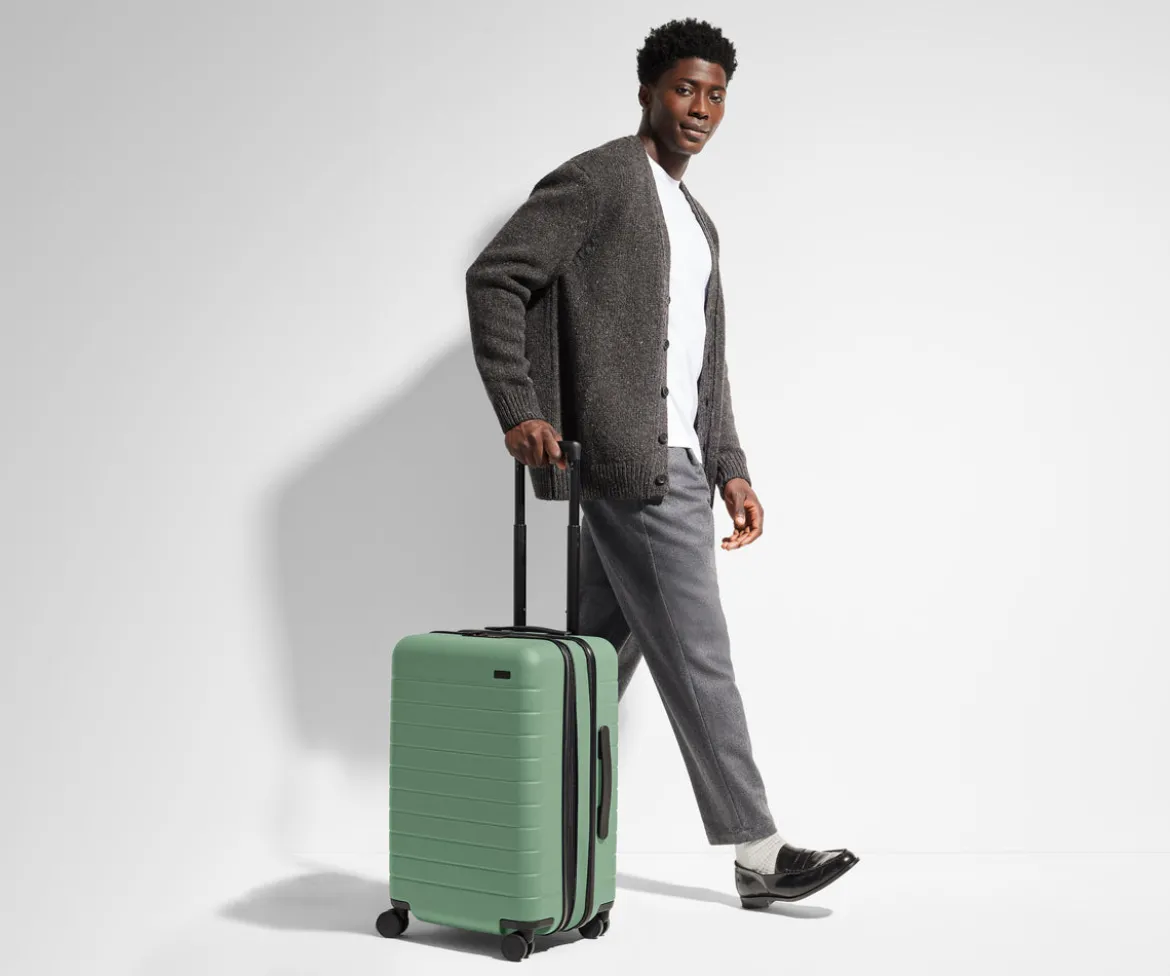 The Bigger Carry-On Flex in Sea Green