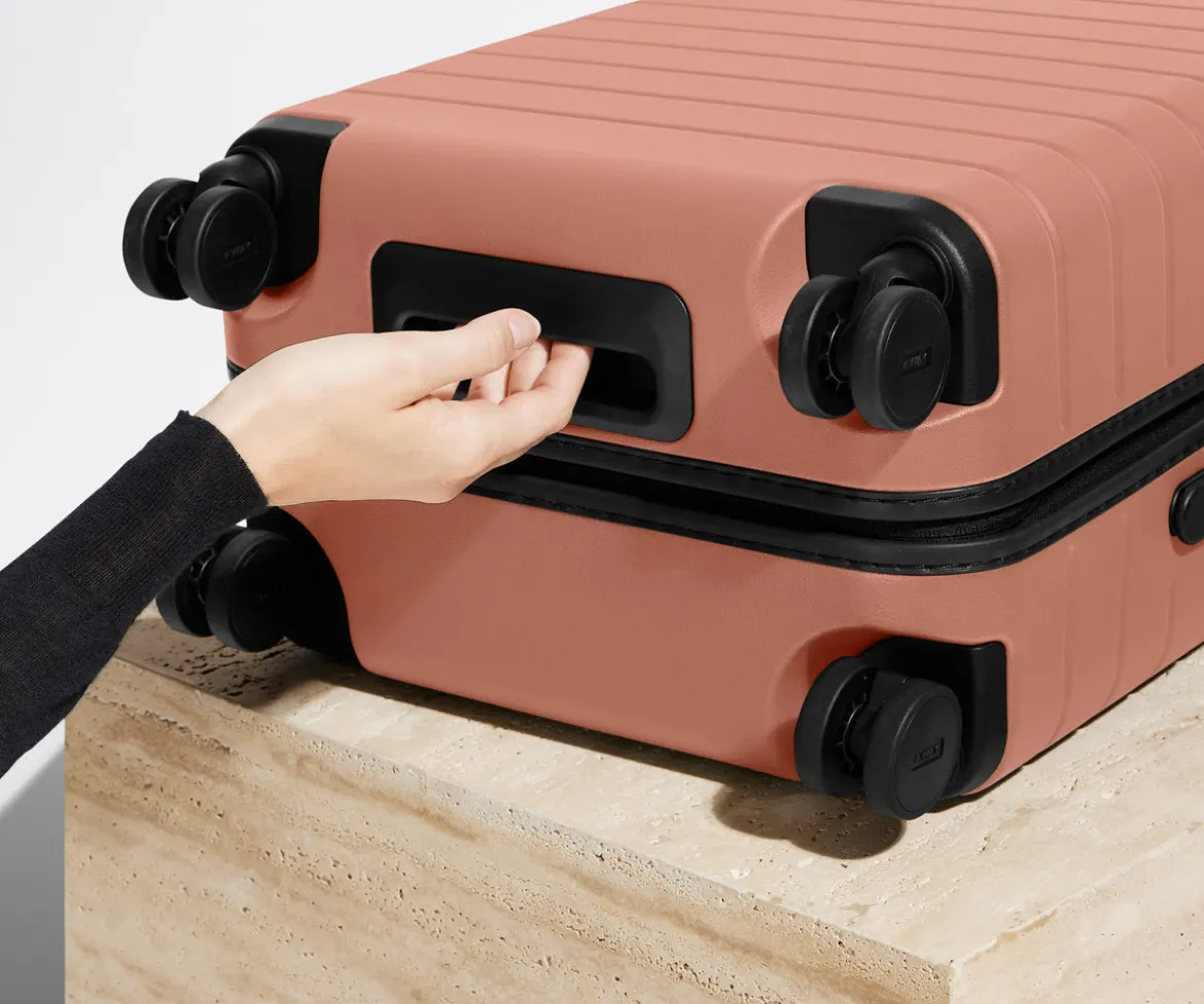 The Bigger Carry-On in Clay Pink
