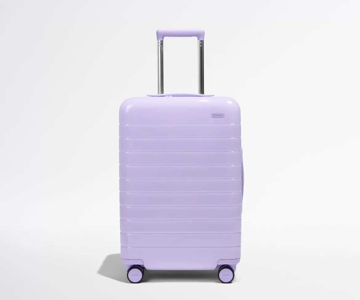 The Bigger Carry-On in Glazed Lavender Haze Purple