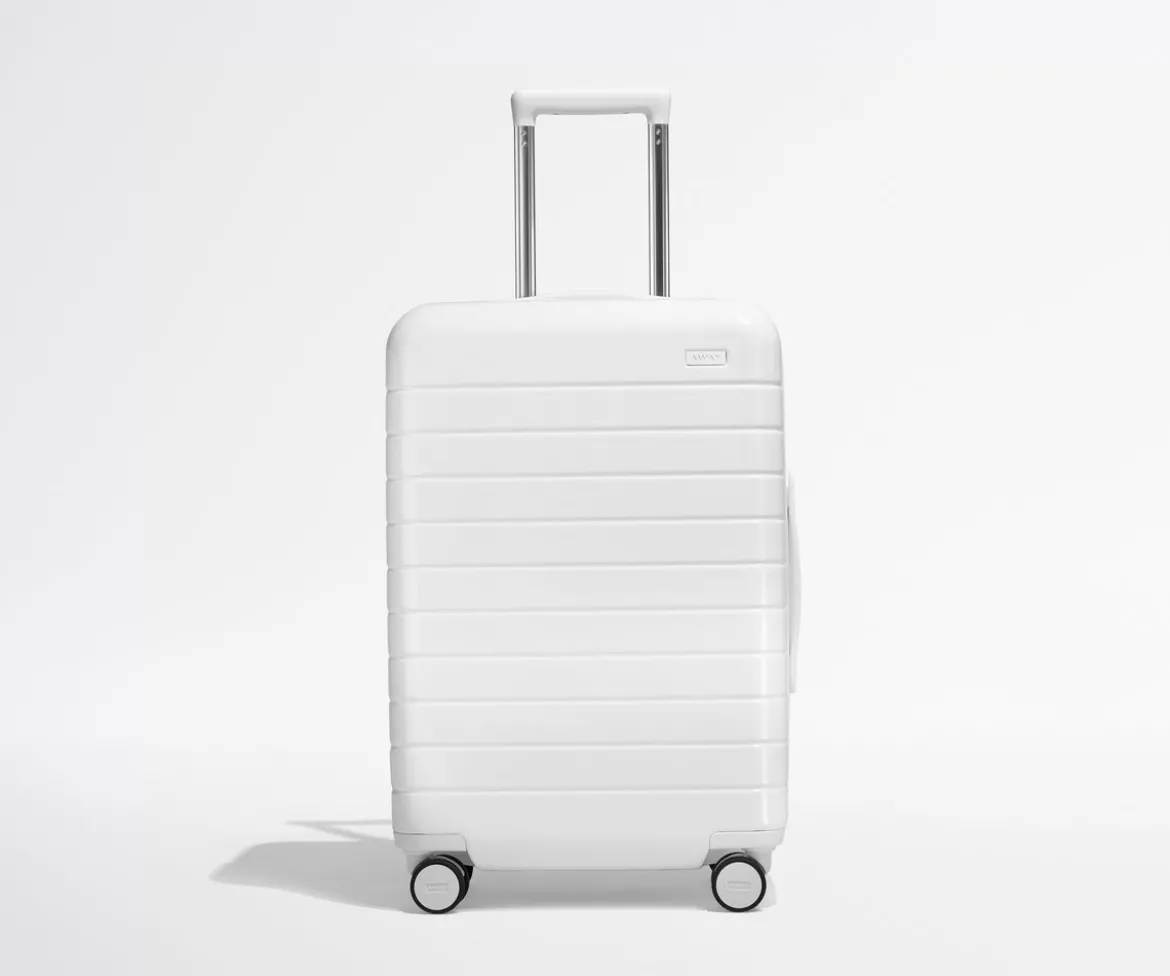 The Bigger Carry-On in Pearl White