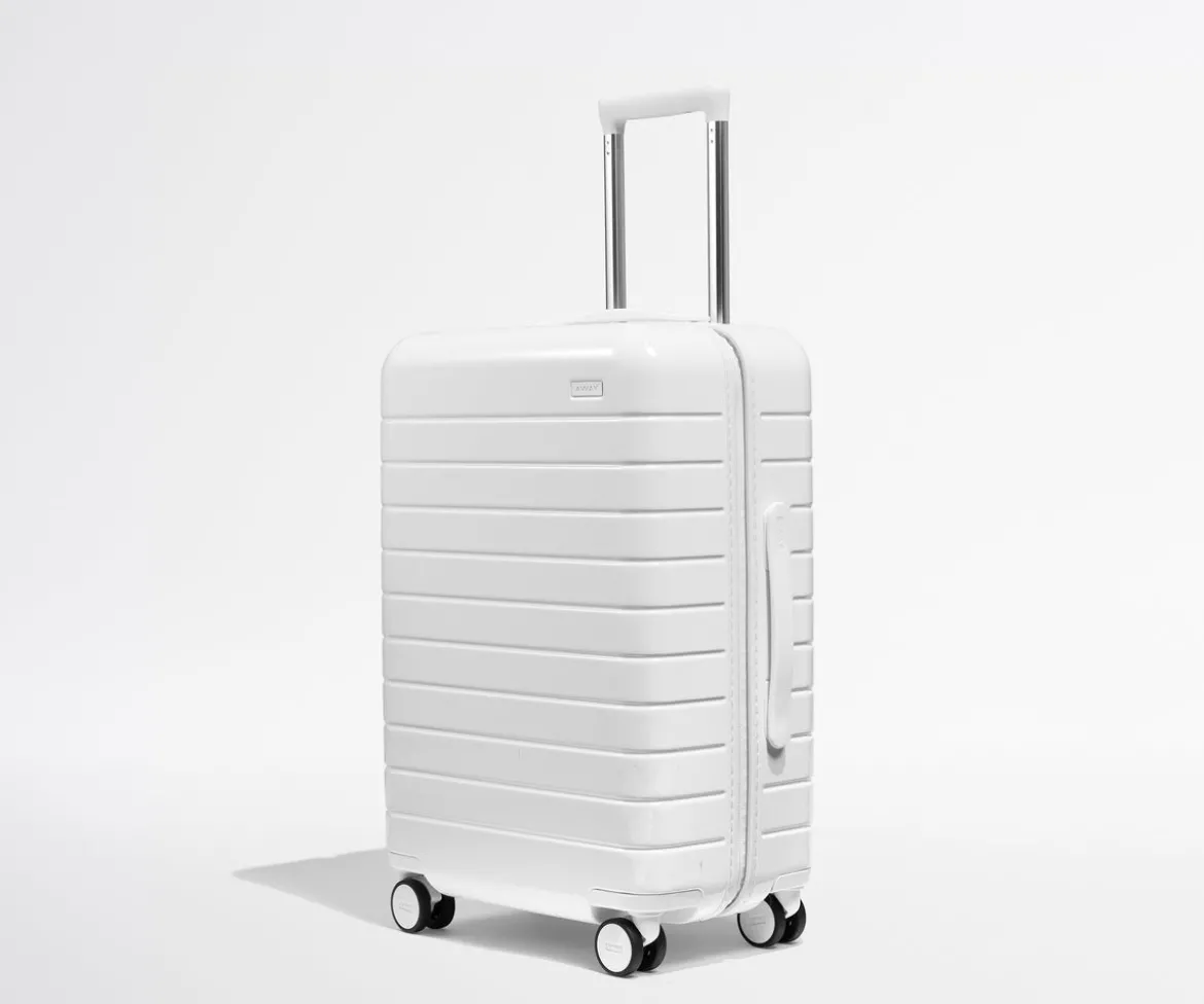 The Bigger Carry-On in Pearl White