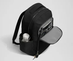 The Commuter Backpack in Jet Black