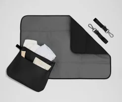 The Double Diaper Backpack in Jet Black
