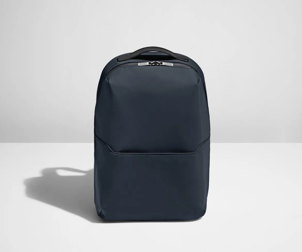 The Everywhere Zip Backpack in Navy Blue