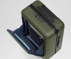 The Executive Bigger Carry-On in Olive Green