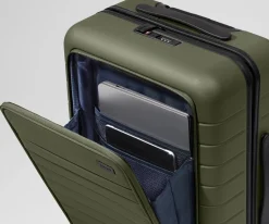 The Executive Carry-On in Olive Green
