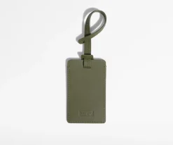 The Luggage Tag in Olive Green