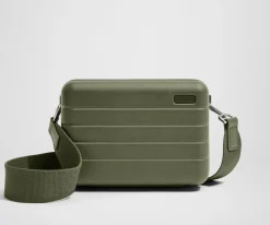 The Mini Crossbody in Olive Green