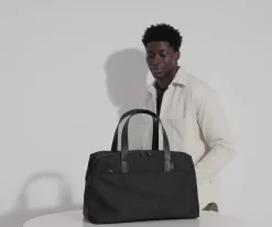 The Overnight Bag in Coast Blue