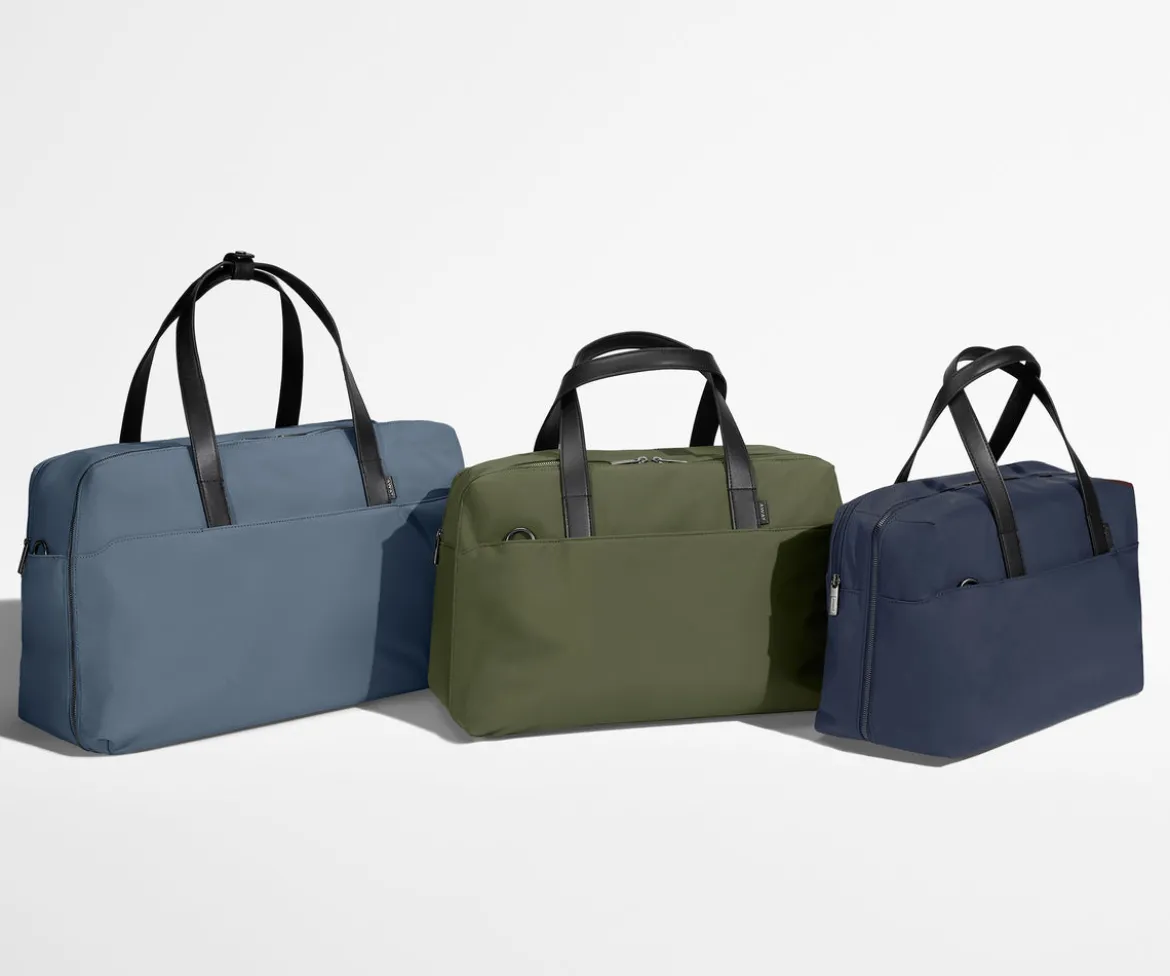 The Overnight Bag in Jet Black