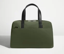 The Overnight Bag in Olive Green