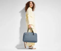 The Overnight Bag in Salt White
