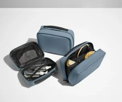 The Small Toiletry Bag in Salt White