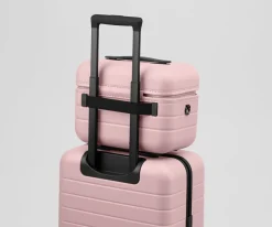 The Train Case in Blush Pink