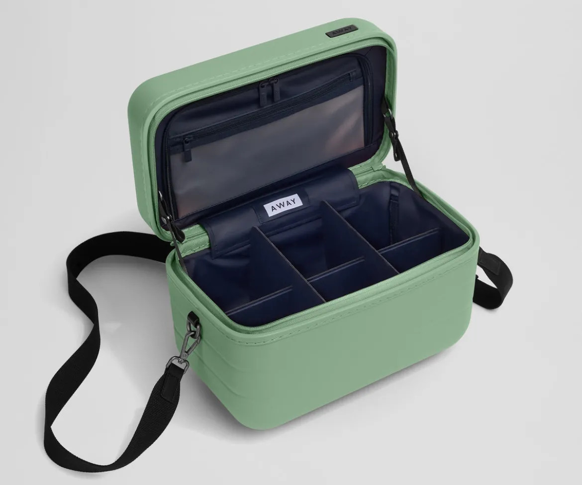The Train Case in Sea Green