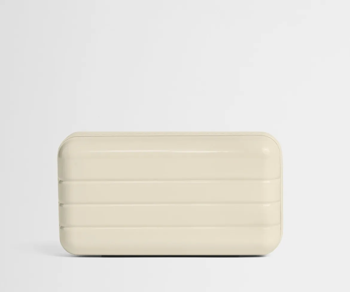 Travel Glasses Case in Salt White (Gloss)